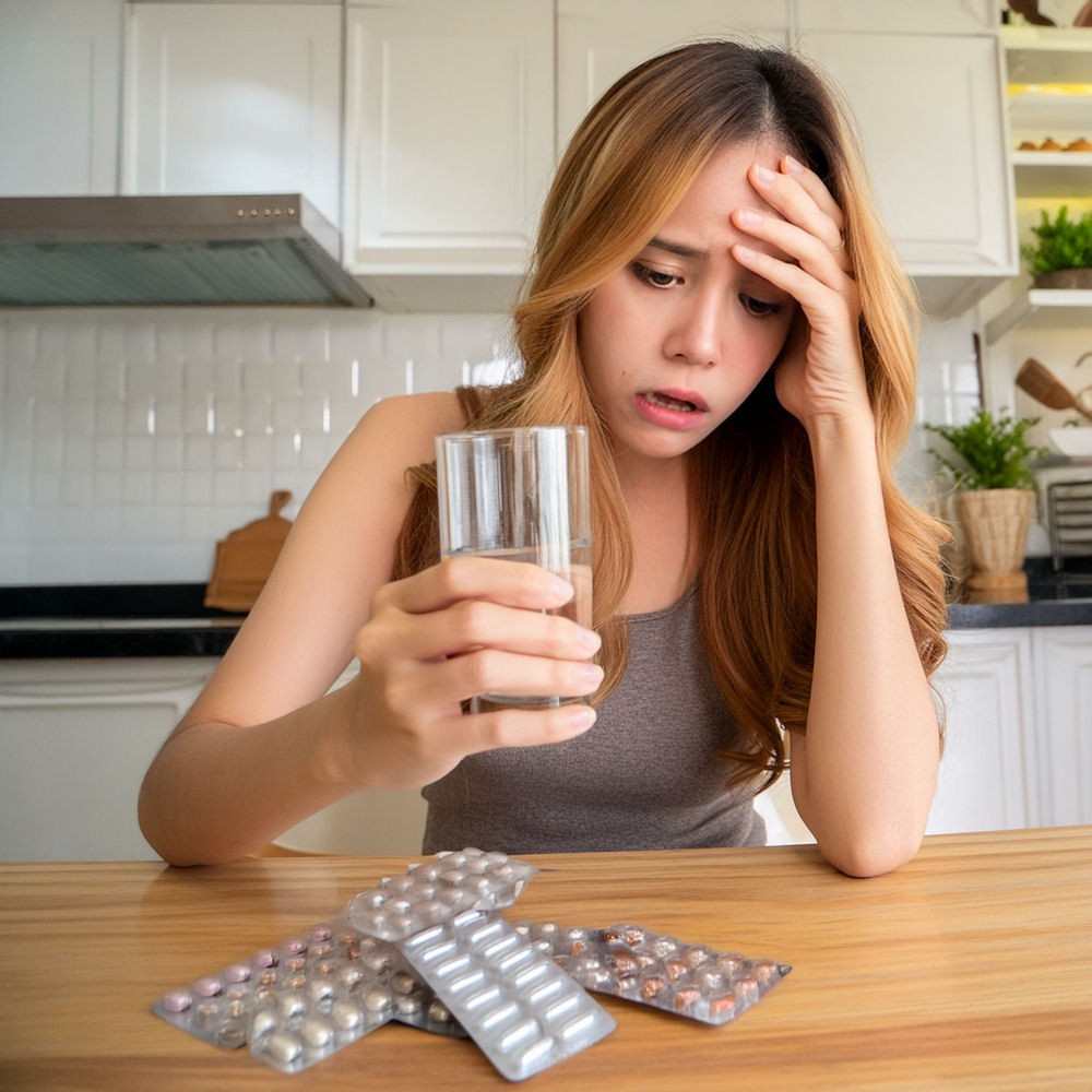 woman-having-a-headache-from-taking-too-much-Adderall