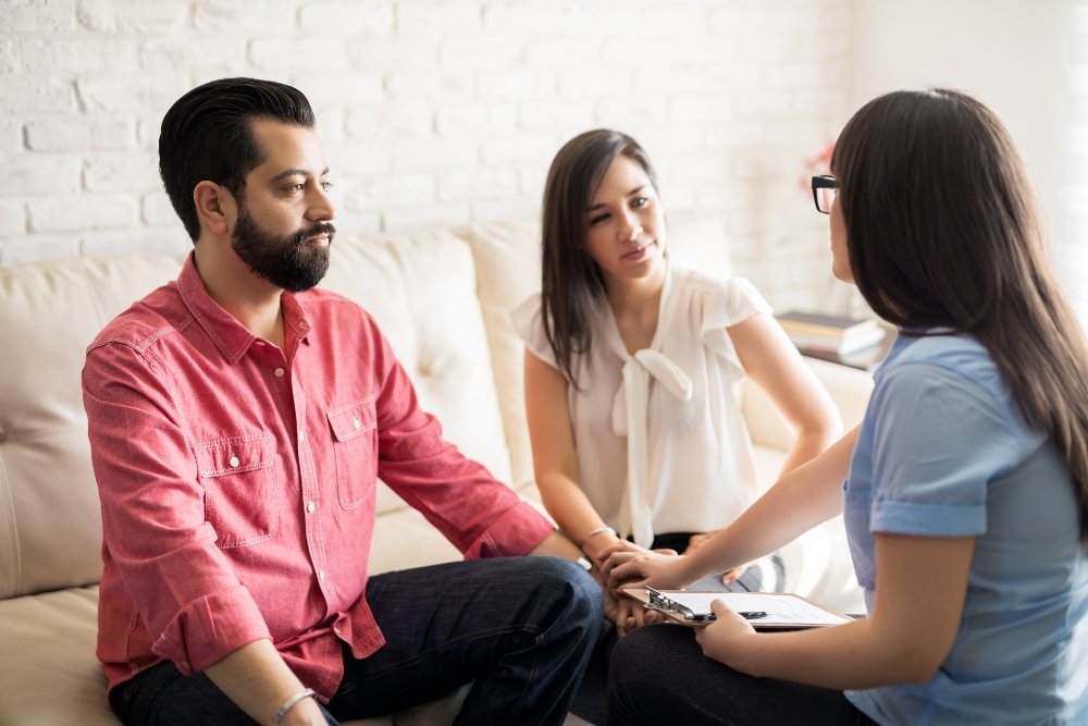 couple in therapy