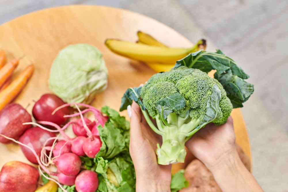 plate of vegetables   The Role Of Nutrition In Addiction Recovery 